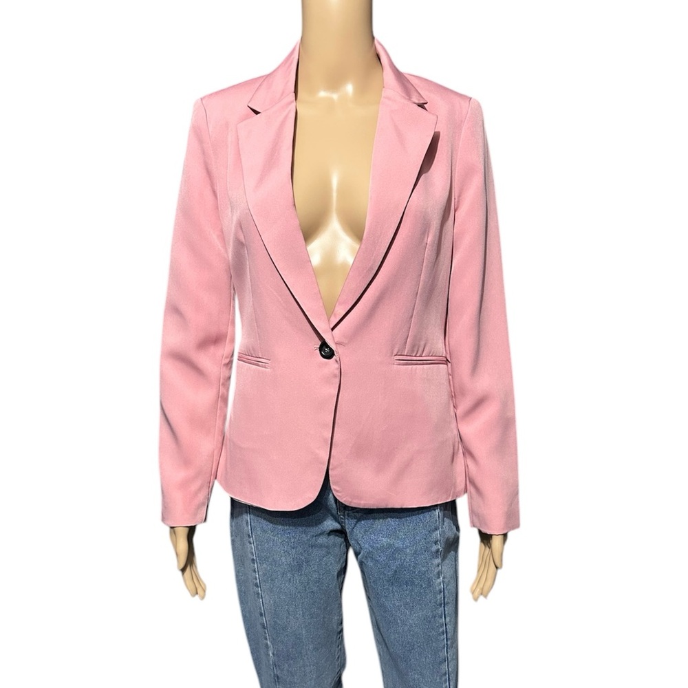 Miscellaneous Pink Slim Fit Blazer Size S